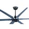 Iliving 78 Inch, 6.5 feet HVLS 6 Blades BLDC Big Ceiling Fan, High Volume Low Speed HVLS Outdoor Fan with Powerful Brushless DC Motor, Reversible Industrial Commercial and Residential 78" Blade, 11896 CFM at 135 RPM with IR Remote ILG8HVLS78 - alternate 5